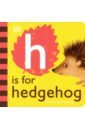 H is for Hedgehog baby quiet book for toddlers montessori basic skill activity preschool learning toys sensory educational felt busy book for kids