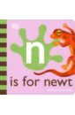 N is for Newt baby quiet book for toddlers montessori basic skill activity preschool learning toys sensory educational felt busy book for kids