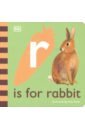 kids learning english card book word scrabble teach educational toy fun gift for cognition development R is for Rabbit