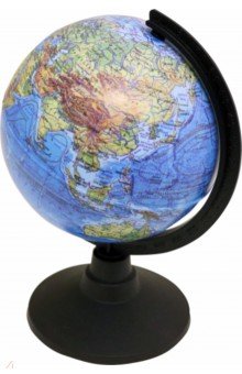 Глобус Земли физический 12 см (К011200001).