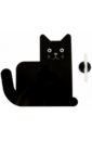Обложка Доска магнитная с маркером Meow! черная,27490