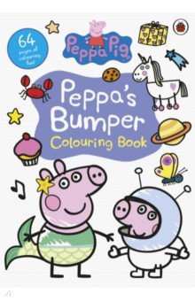 Купить Peppa’s Bumper Colouring Book, Ladybird, Книги для детского досуга на английском языке