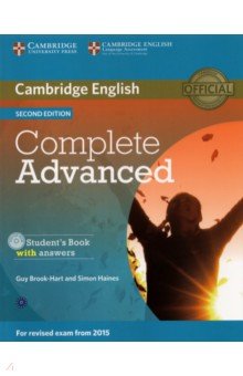 Brook-Hart Guy, Haines Simon - Complete Advanced. Student's Book with Answers (+CD)