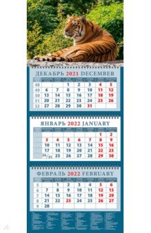Zakazat.ru: Календарь квартальный на 2022 год Год тигра. Сила и уверенность (14207).