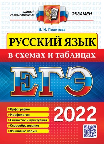ЕГЭ 2022 Русский язык в схемах и таблицах