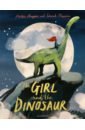 Hughes Hollie The Girl and the Dinosaur dinosaur toys lamp 3d dinosaur night light with remote 16 colors changing dimmable 3d night light birthday xmas gifts for boys