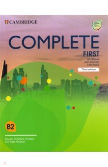 Ursoleo Jacopo D`Andria, Gralton Kate - Complete First Workbook with Answers with Audio