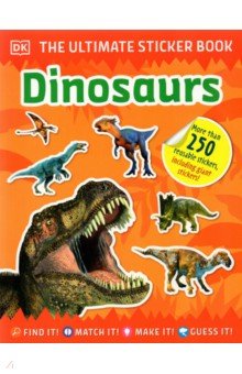Ultimate Sticker Book. Dinosaurs