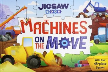 Jigsaw Book. Machines on the Move