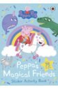 Peppa Pig. Peppa's Magical Friends Sticker Activity shapes with peppa