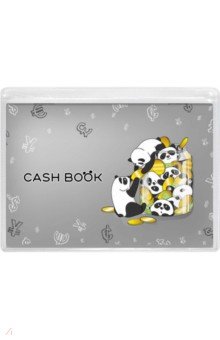 Записная книжка Cash book. Панды, 32 листа.