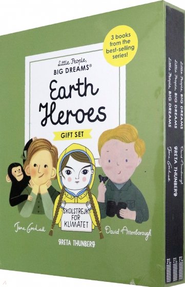 Little People, Big Dreams. Earth Heroes Box Set