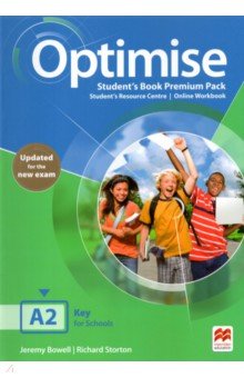 Optimise. Updated. A2. Student s Book Premium Pack. With Student s Resource Centre + Online Workbook
