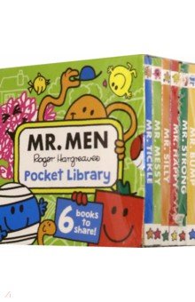 Mr. Men. Pocket Library. 6-mini book set