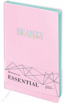 Ежедневник недатированный Essential. Pink, А5, 136 листов.