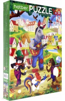

Puzzle-160 ECO. Бременские музыканты