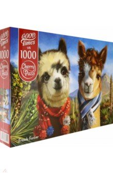 Puzzle-1000. Фантастические альпаки