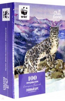 

Пазл Снежный барс, 100 деталей