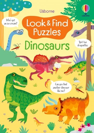 Look and Find Puzzles. Dinosaurs