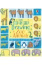 Обложка Step-by-step Drawing Zoo Animals