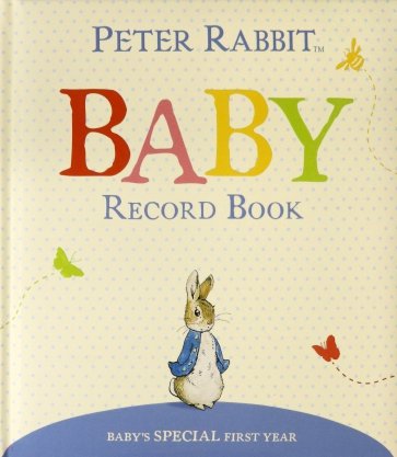 Peter Rabbit Baby Record Book