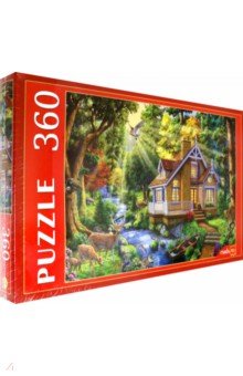 Puzzle-360. Волшебный пейзаж Рыжий Кот