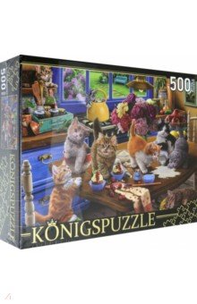 

Puzzle-500. Котята на кухне