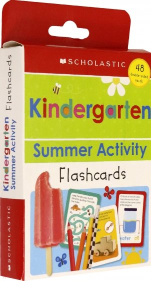 Kindergarten Summer Activity Flashcards