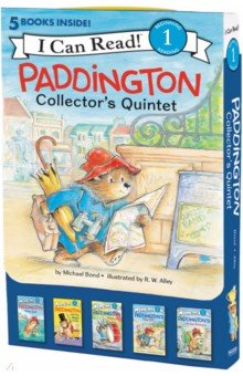 Обложка книги Paddington Collector's Quintet. 5 Fun-Filled Stories in 1 Box!, Bond Michael