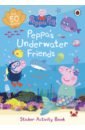 Peppa's Underwater Friends meet bluey sticker activity book