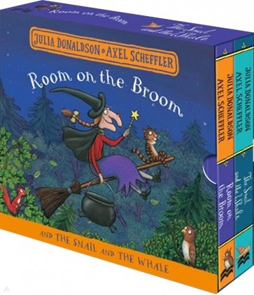 Room on the Broom and The Snail and the Whale Board Book Gift Slipcase