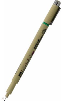 Ручка капиллярная Pigma Micron, зеленая