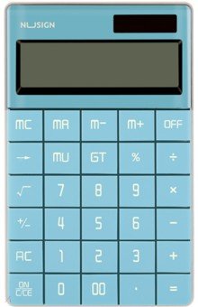 Калькулятор настольный Nusign, синий