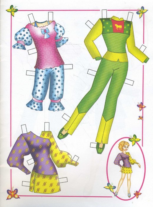 Иллюстрация 1 из 15 для Бумажная кукла Юля | Лабиринт - книги. Источник: Лабиринт