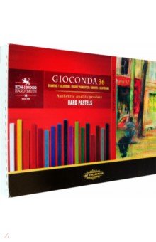 

Пастель твердая художественная Gioconda 8115, 36 цветов
