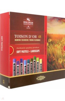 Пастель сухая художественная Toison d`Or Soft Landscape, 48 цветов