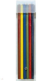 Стержни цветные для цанговых карандашей Polycolor, 12 цветов