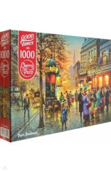 Купить Cherry Puzzle-1000 Парижский бульвар, Cherry Puzzi, Пазлы (1000 элементов)