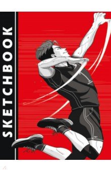 

Скетчбук. Волейболист, А5, 40 листов