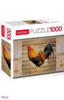 Hatber Puzzle-1000 Золотой петушок