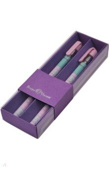 Набор шариковых ручек MagicWrite. Обнимашки. Зайчики, синие, 2 штуки