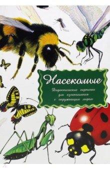 

Дидактические карточки Насекомые