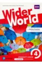 Обложка Wider World 4. Student’s Book + MyEnglishLab v2