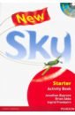 Bygrave Jonathan, Freebairn Ingrid, Abbs Brian New Sky. Starter. Activity Book with Student's Multi-ROM bygrave jonathan new total english starter flexi coursebook 1 pack
