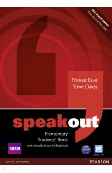 Обложка книги Speakout. Elementary. Student’s Book with DVD ActiveBook and MyEnglishLab, Eales Frances, Oakes Steve