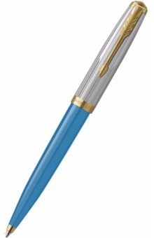 Ручка шариковая автоматическая Premium Turquoise GT, черная Parker