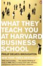 Broughton Philip Delves What They Teach You at Harvard Business School