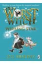 Murphy Jill The Worst Witch and The Wishing Star the witch flying to the moon funny car sticker vinyl decals black silver