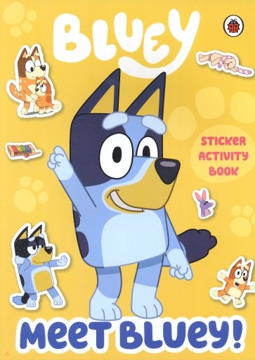 Meet Bluey! Sticker Activity Book