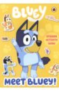 Meet Bluey! Sticker Activity Book meet bluey sticker activity book